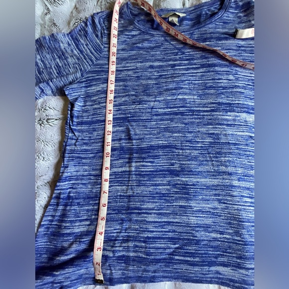 Christopher & Banks Blue Top Size L - Picture 4 of 6